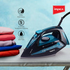 Impex Electric Steam Iron Box (IBS-404)