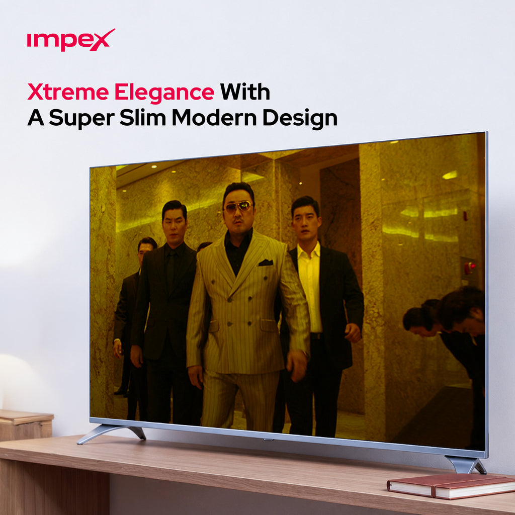 Impex evoQ 55S4QLC2R120 تلفزيون جوجل 55 بوصة QLED 4K 120Hz | دولبي فيجن وأتموس