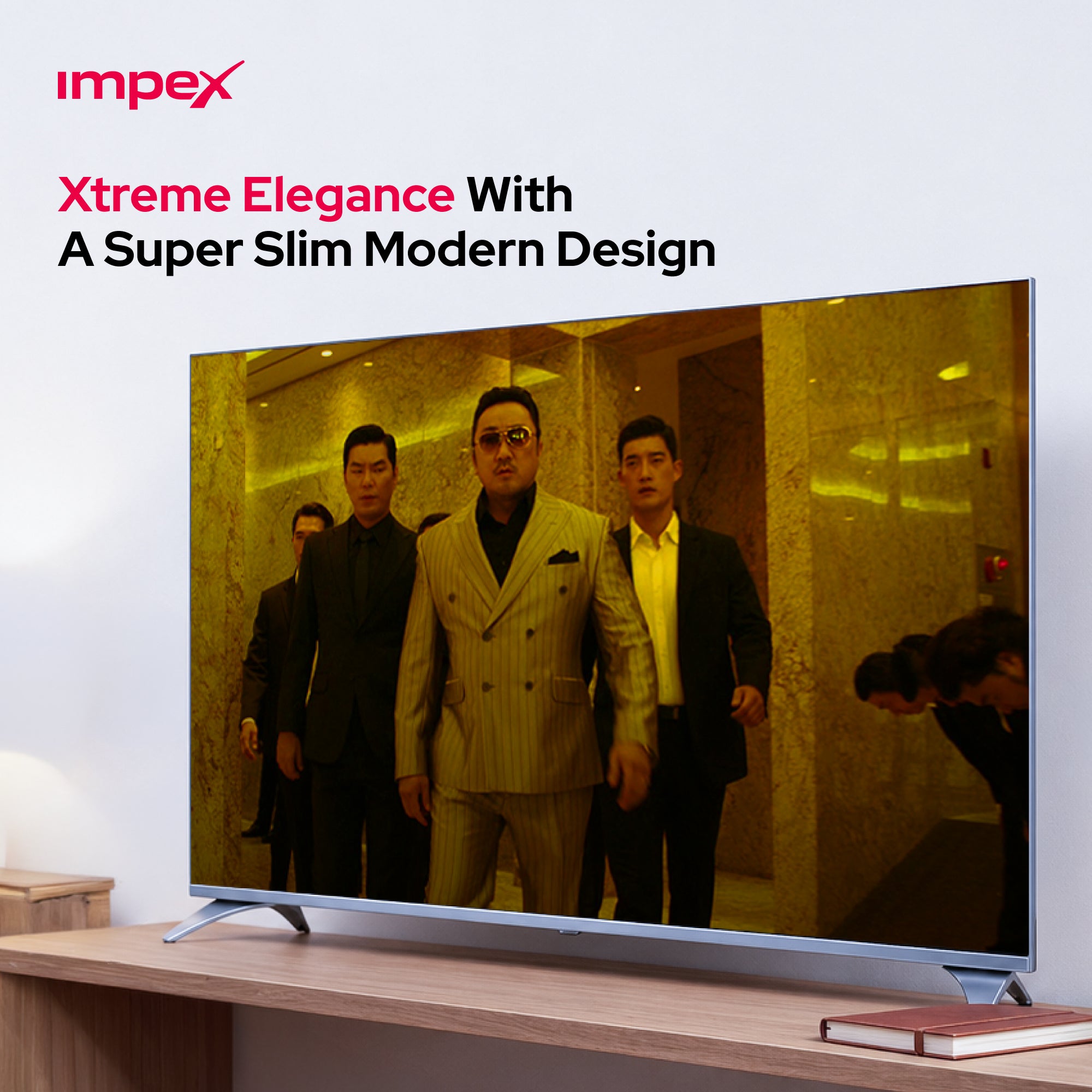 Impex evoQ 55S4QLC2R120 تلفزيون جوجل 55 بوصة QLED 4K 120Hz | دولبي فيجن وأتموس