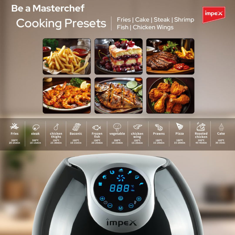 Impex 10L Digital Air Fryer (AF-4310)