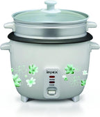 Impex RC2804 – 2.8 Litre 1000W Drum Rice Cooker with Steamer