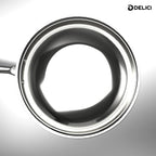 Delici Tri-Ply Stainless Steel Fry Pan 26CM | 304 Grade SS | Induction & Oven Safe | DTFP26