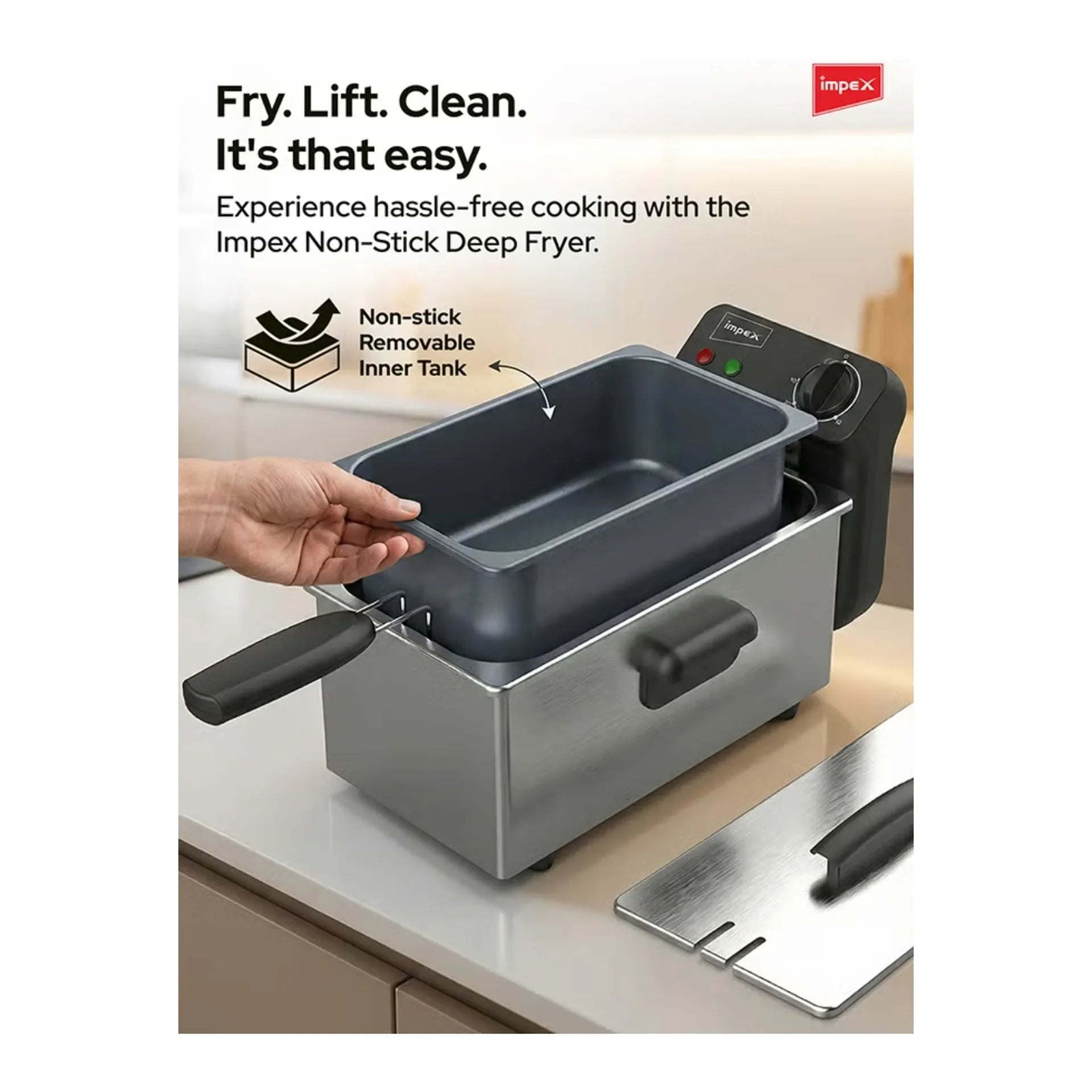 Impex 3L Deep Fryer (IDF-1003)