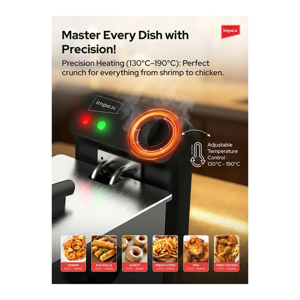 Impex 3L Deep Fryer (IDF-1003)