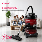 Impex VC4704 – 2200W 21L Drum Vacuum Cleaner with Blower Function