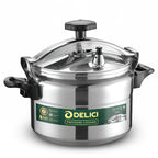 Delici Aluminium Pressure Cooker 5 Litre – DPC 5A | Safety Lock & 2-Year Warranty