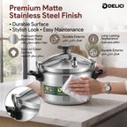 Aluminium Pressure Cooker 11 Litre – DPC 11A | Safety Lock & 2-Year Warranty