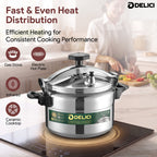 Aluminium Pressure Cooker 11 Litre – DPC 11A | Safety Lock & 2-Year Warranty
