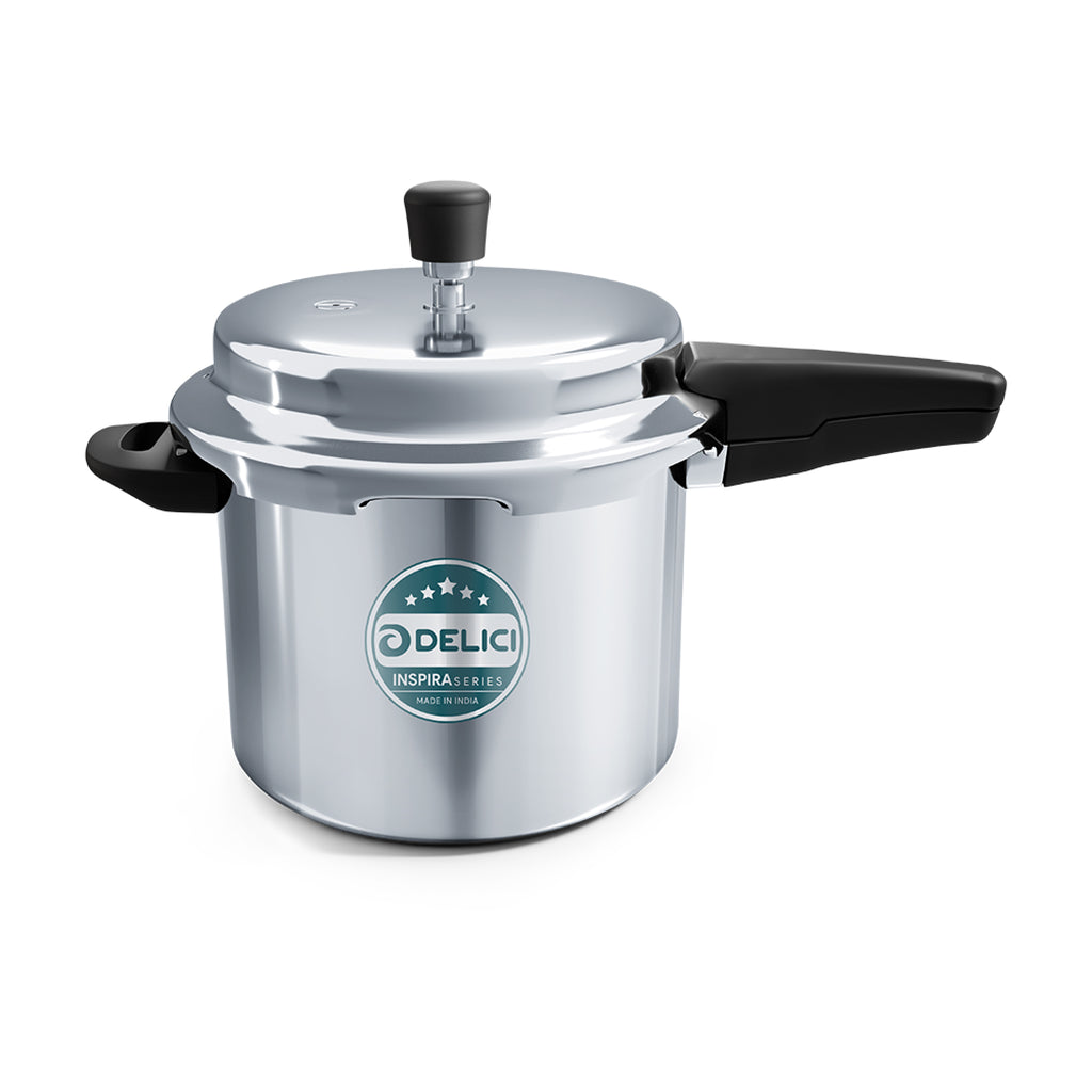 Delici Stainless Steel Pressure Cooker 3 Litre – SPC3E | Induction Compatible