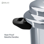Delici Stainless Steel Pressure Cooker 3 Litre – SPC3E | Induction Compatible