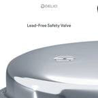 Delici Stainless Steel Pressure Cooker 3 Litre – SPC3E | Induction Compatible