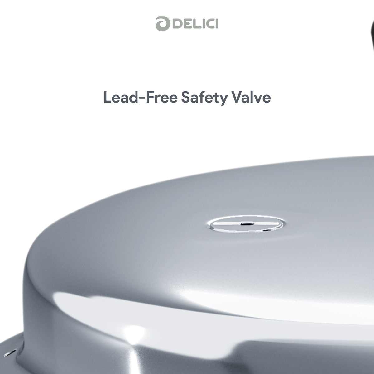 Delici Stainless Steel Pressure Cooker 3 Litre – SPC3E | Induction Compatible
