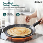 Delici Nonstick Ceramic Cookware 8-Piece Set – NCC8CU | 10x Ultra Nonstick, Multi-Cooktop