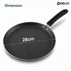 Delici Nonstick Ceramic Cookware 8-Piece Set – NCC8CU | 10x Ultra Nonstick, Multi-Cooktop