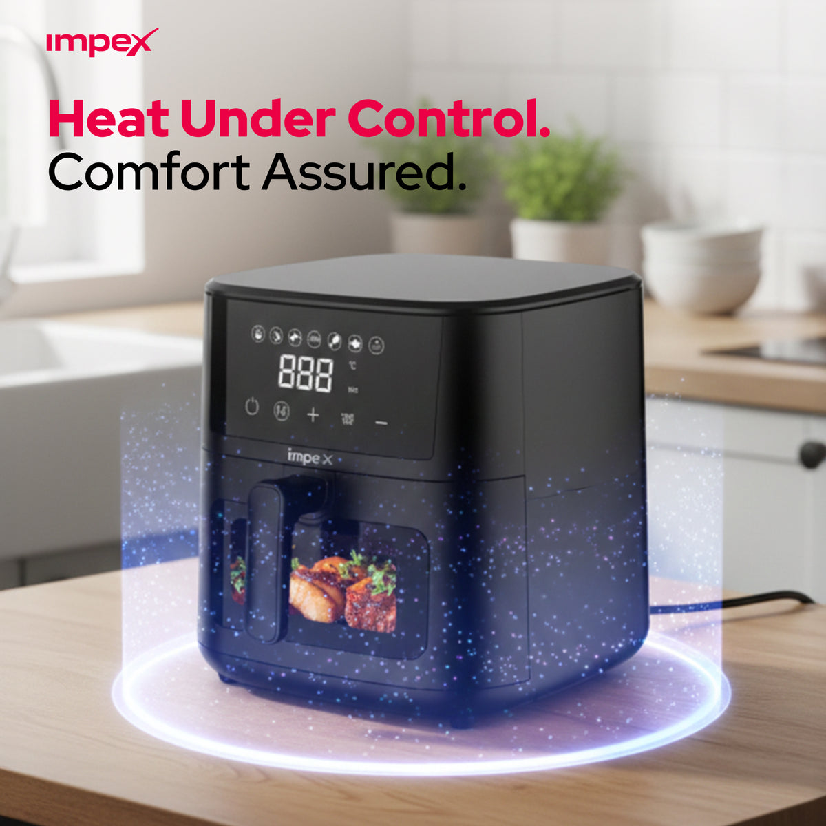 Impex 4.5L Digital Air Fryer (AF-4307)