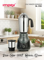 Impex 2-in-1 Mixer Grinder (BL-319C)