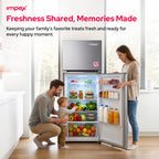 Impex IRF420SS – 458L No Frost Inverter Refrigerator | Stainless Steel