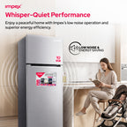 Impex IRF420SS – 458L No Frost Inverter Refrigerator | Stainless Steel