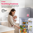Impex IRF420SS – 458L No Frost Inverter Refrigerator | Stainless Steel