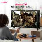 Impex evoQ 50S4QLC2R120 50" QLED 4K Google TV | صوت دولبي | جهاز تحكم صوتي عن بعد
