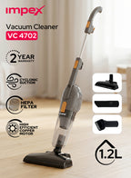 Impex VC4702 – 800W Ultralight 3-in-1 Stick Vacuum Cleaner