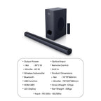 Impex BeatBeam SB6000 2.1 Soundbar | 120W | Wireless Subwoofer | 3D Audio EQ