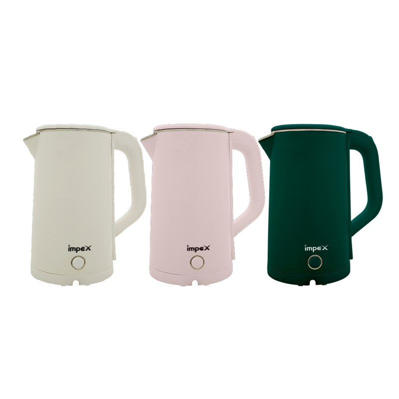 Impex Steamer 2002 – 2L Double Layer 304 Stainless Steel Electric Kettle