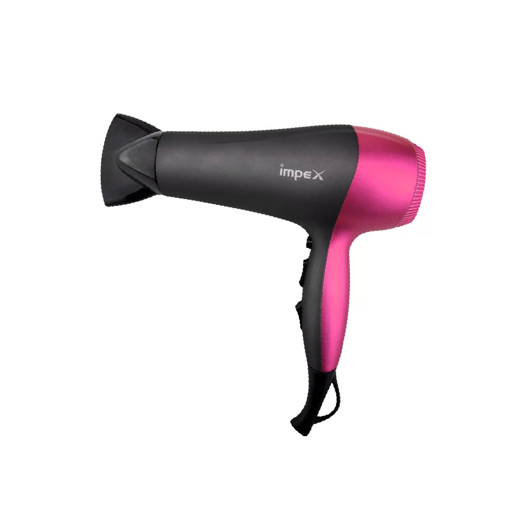 Impex HD1K3 – 2000W Hair Dryer with Cool Shot & 3-Level Temperature Control