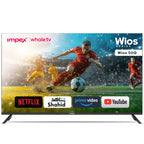 تلفزيون Impex Wios50Q – 50 بوصة QLED ذكي 4K مع نظام تشغيل Whale ومساعد صوتي ChatGPT بالذكاء الاصطناعي